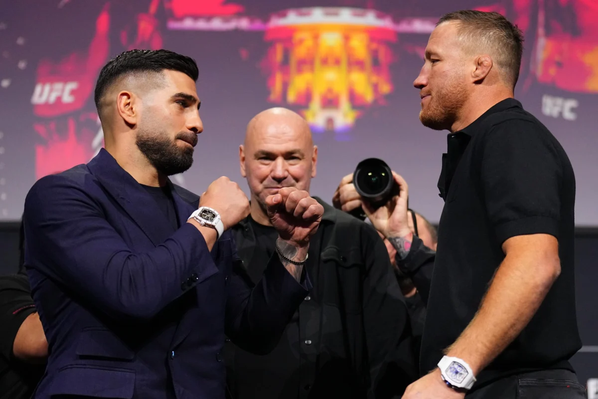 Gaethje Weighs In on Topuria’s Press Conference Altercation: A Call for Composure Ahead of Title Clash