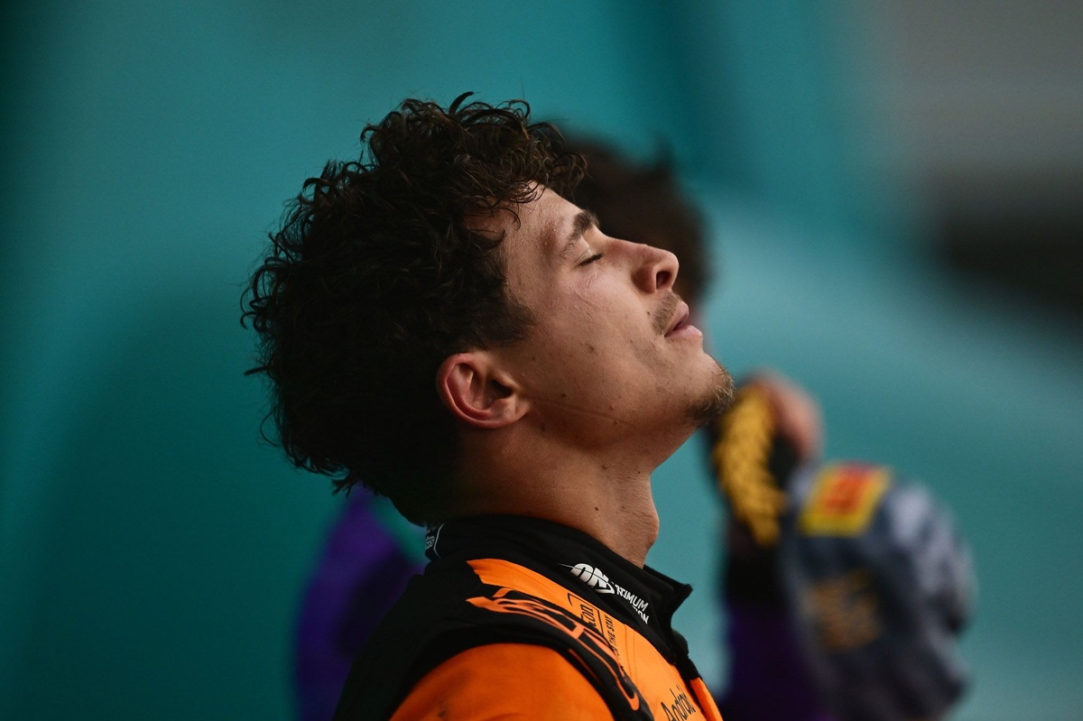McLaren’s Double Podium in Miami Prompts Lando Norris to Ponder Unfulfilled Potential.
