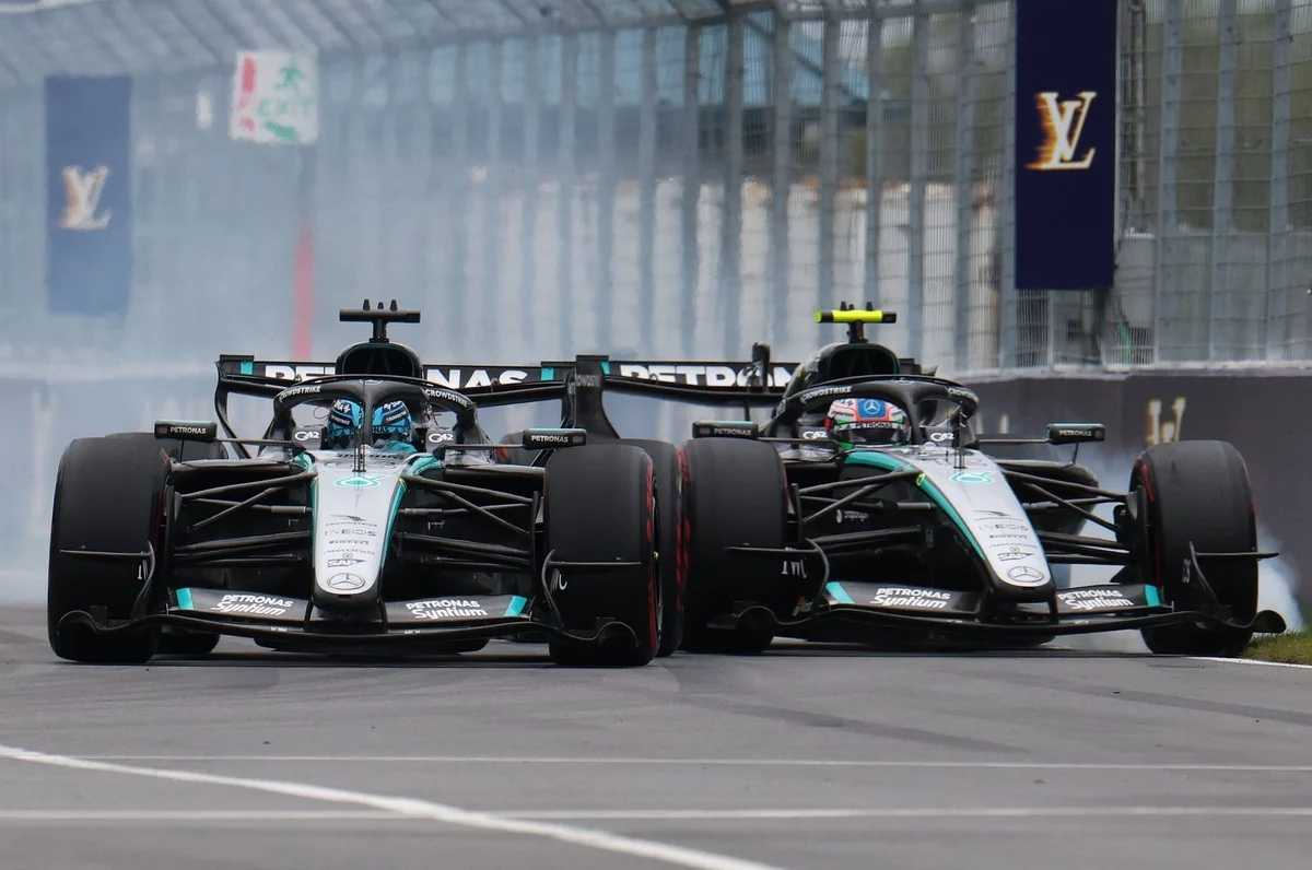 Mercedes Confronts Driver Management Dilemma Amidst Russell-Antonelli Battle