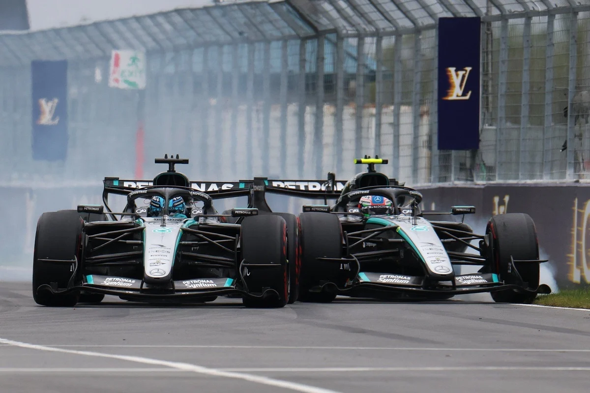 Mercedes Considers Dialing Back Intra-Team Intensity Following Russell-Antonelli Clashes at Canadian Grand Prix