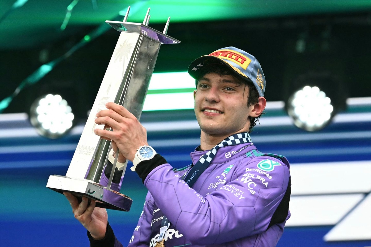 Mercedes Prodigy Kimi Antonelli Rewrites Formula 1 History with Unmatched Pole-Victory Streak.