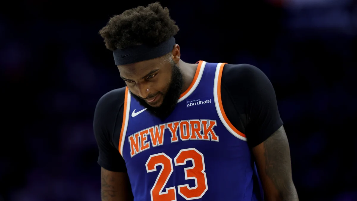 Mitchell Robinson Suffers Broken Finger, Imperiling Knicks’ Historic Finals Run