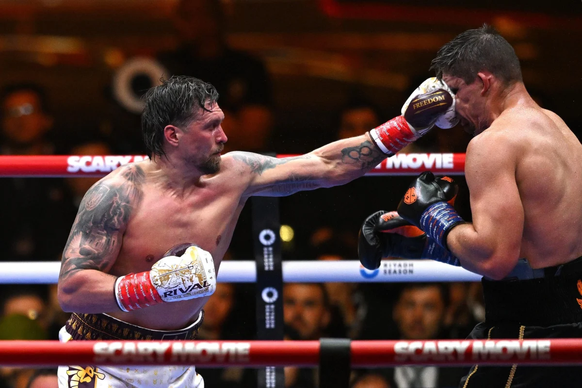 Oleksandr Usyk’s Contentious Stoppage Victory Over Rico Verhoeven Ignites Widespread Debate Among Boxing Pundits and Fighters.