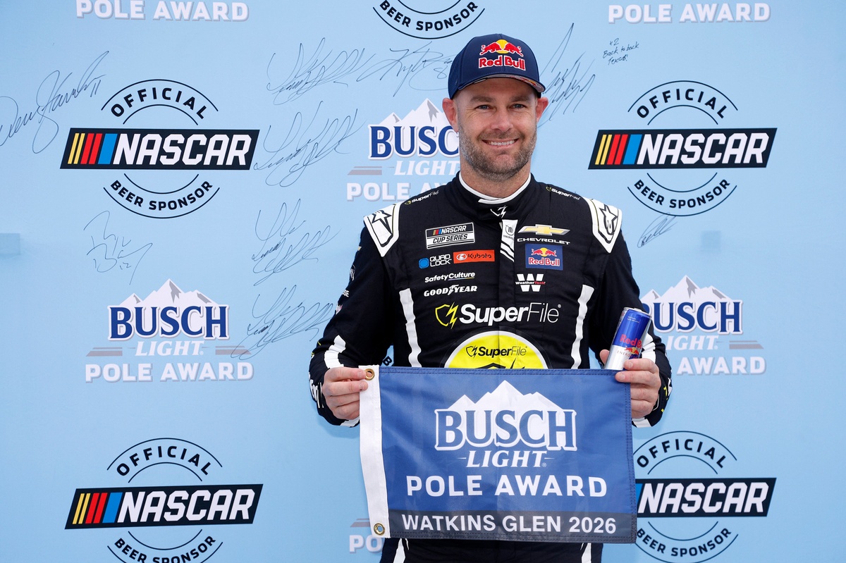 Supercar Champion Shane van Gisbergen Secures Commanding Pole Position at Watkins Glen Ahead of Cup Series Race