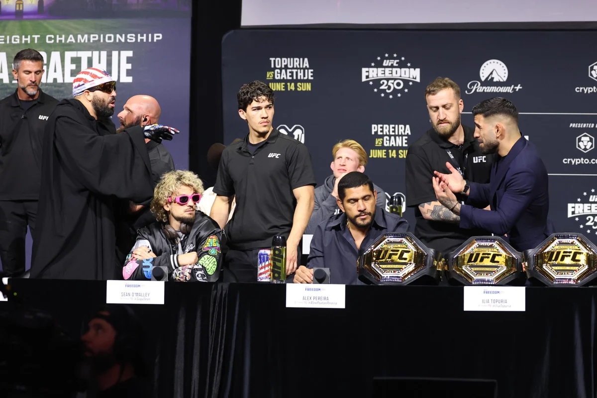 UFC Lightweight Champion Ilia Topuria Condemns Josh Hokit’s Press Conference Remarks, Citing Disrespectful Conduct and Escalation Concerns