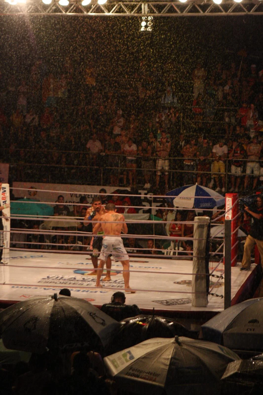 Anticipating White House UFC, Fighters Revisit Chaotic Outdoor Event Defined by ‘Massive Storm’.