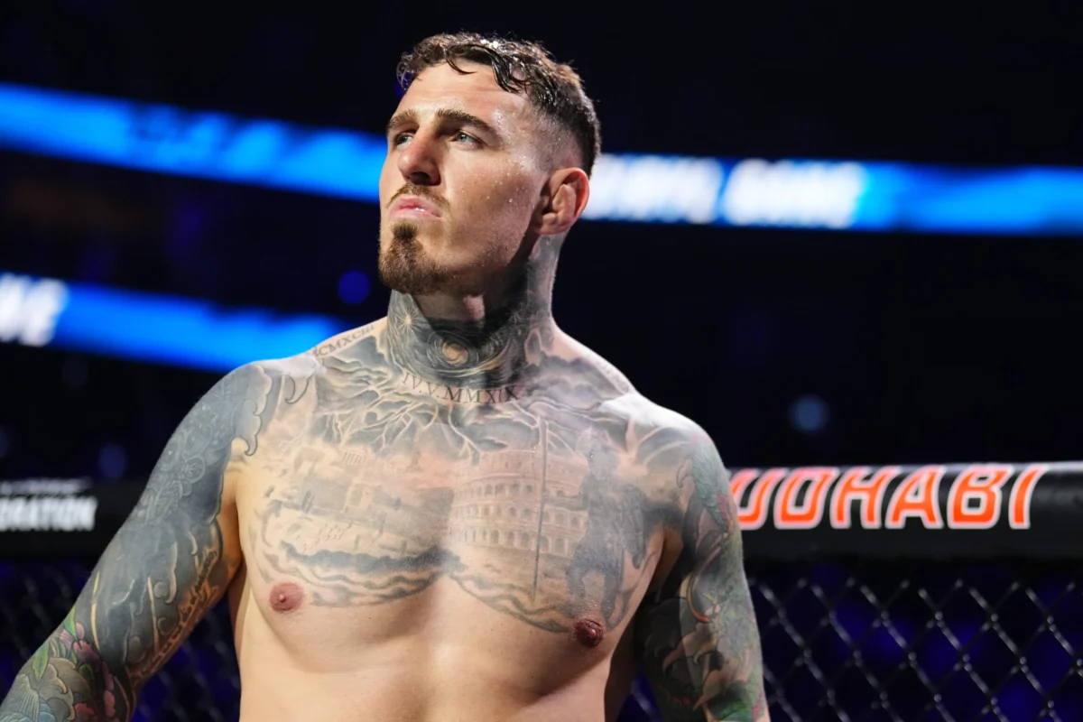 Aspinall Questions Legality of Elbows in Gane’s Interim Title Victory Over Pereira
