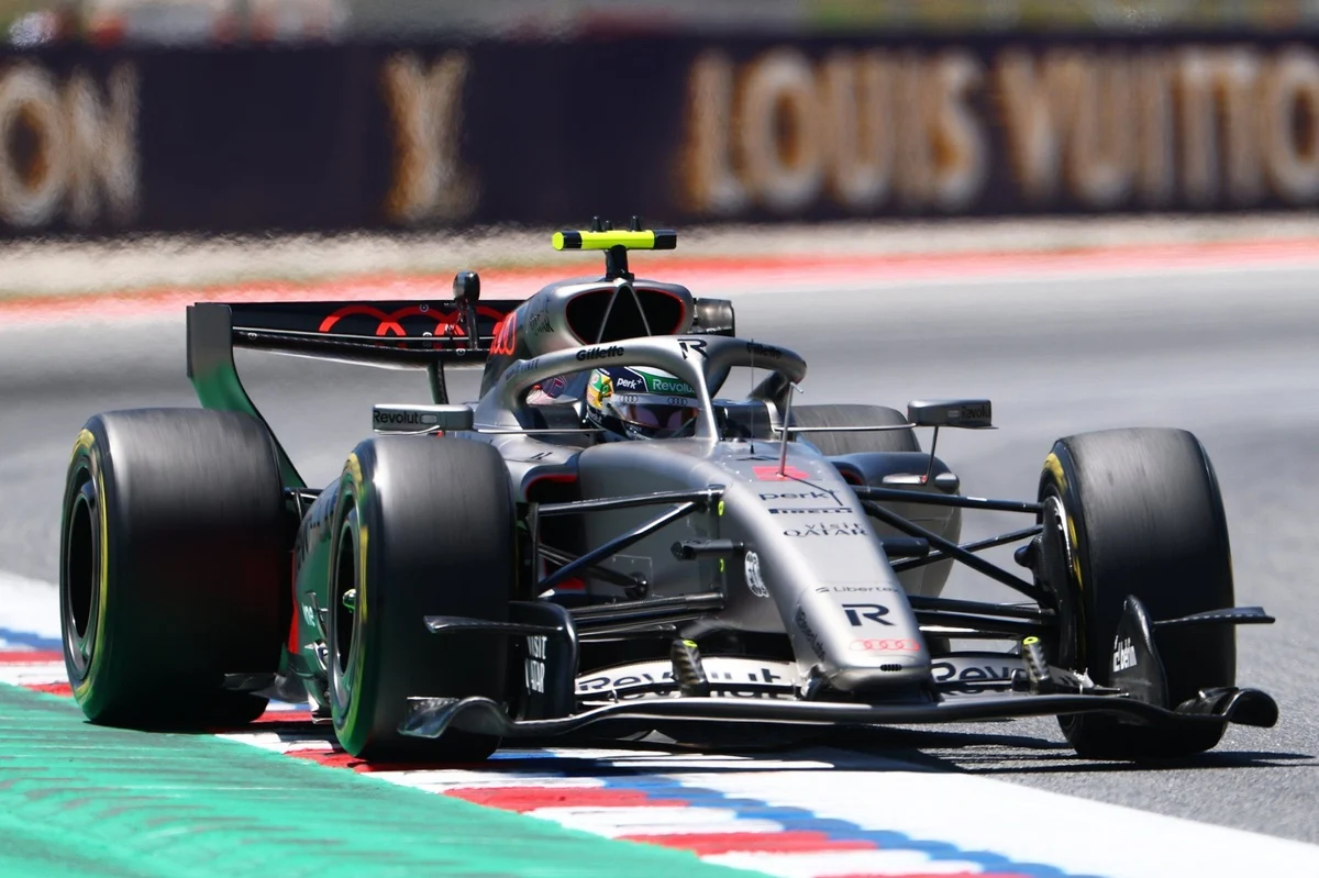 Audi’s Early Engine Upgrade at Barcelona Sparks F1 Scrutiny After ADUO Assessment.