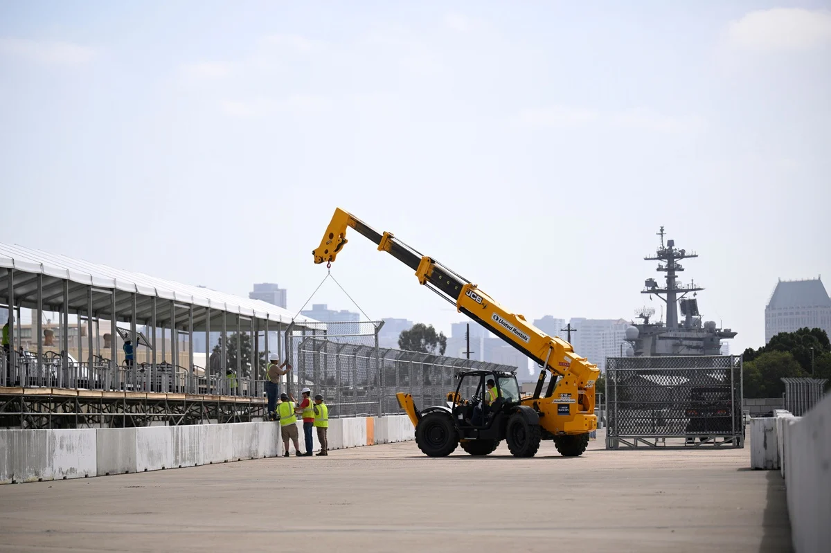 Coronado Naval Base Gears Up for Historic NASCAR Triple-Header as Full Entry Lists Revealed