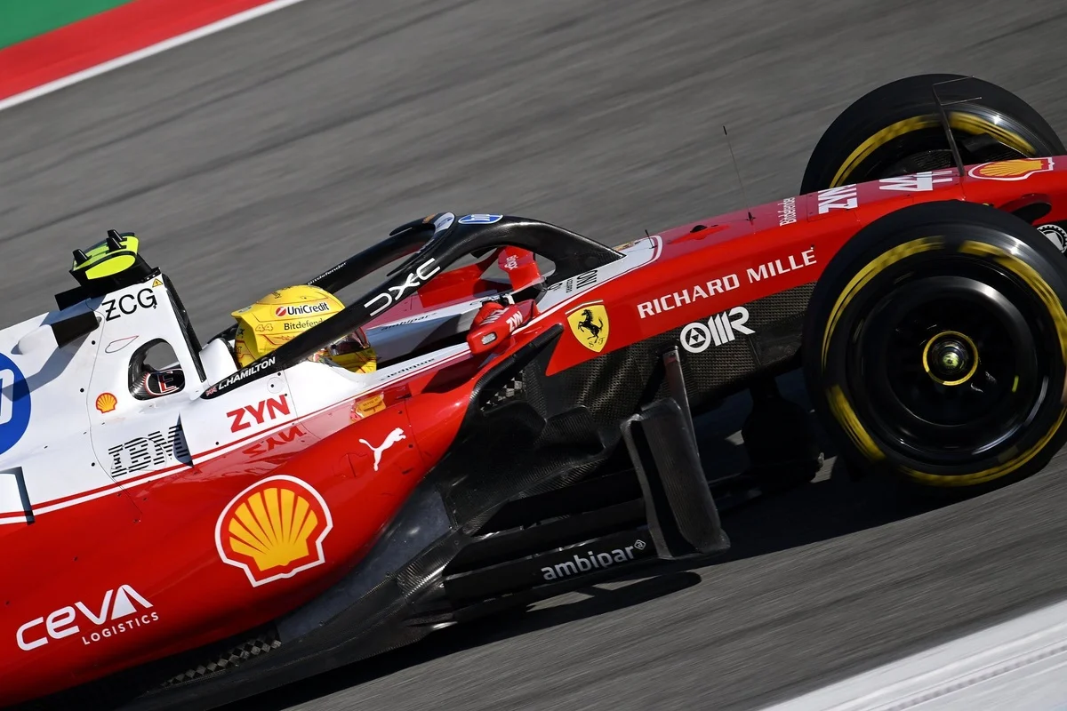 Ferrari Hints at Race-Day Advantage Amidst Severe Tyre Degradation at Spanish Grand Prix