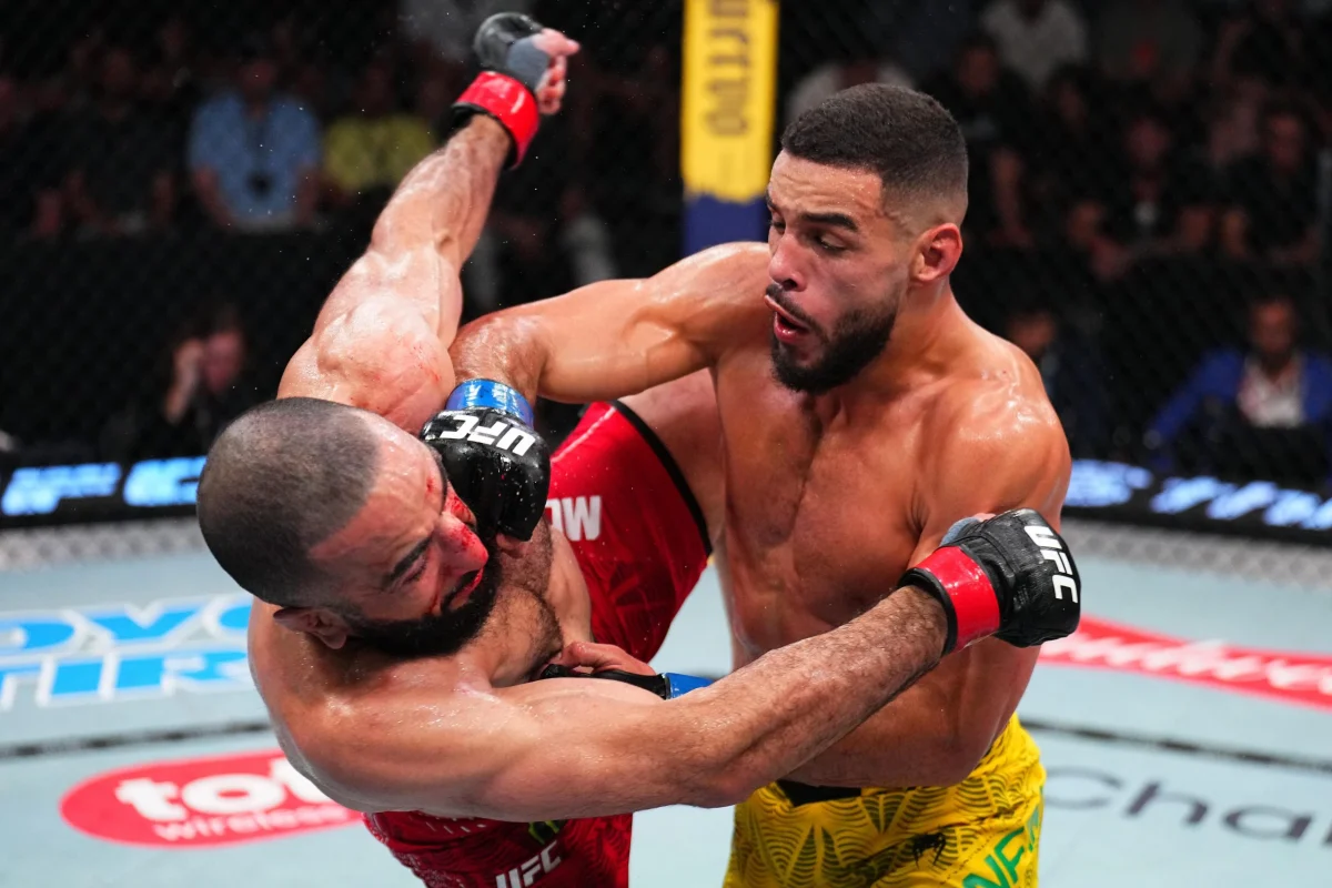 Gabriel Bonfim Ascends Welterweight Ranks with Decisive Victory Over Belal Muhammad at UFC Vegas 118