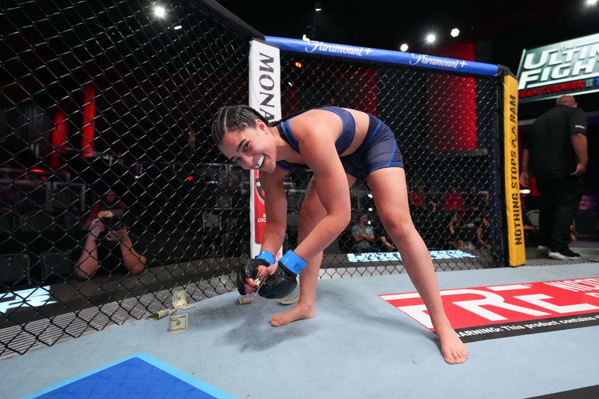 GiGi Canuto Secures Dominant TUF 34 Victory, Makes History with Octagon Celebration After Daniel Cormier Bet