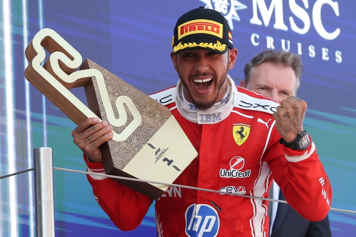 Hamilton Secures Historic Maiden Ferrari Victory in Barcelona, Delivers Emotional Message to Fans and Critics