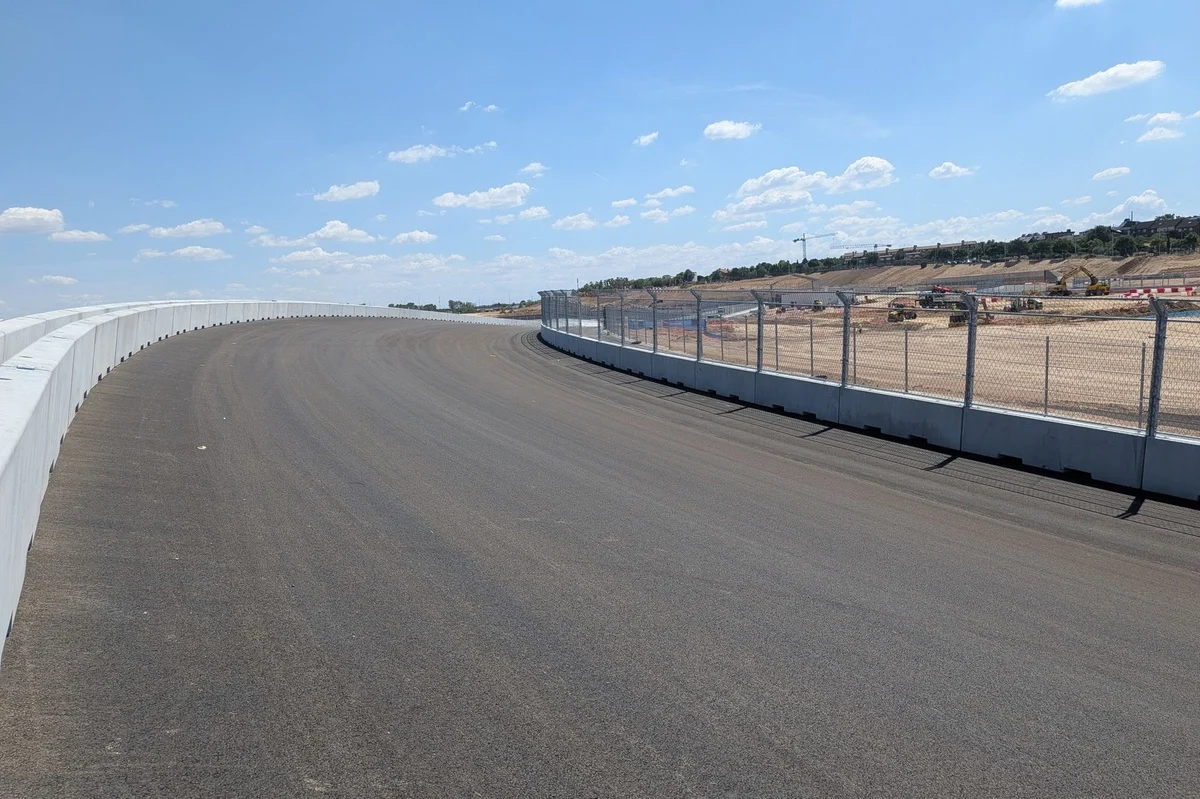 Madrid’s ‘Madring’ Circuit Unveils a Game-Changing Banked Corner Ahead of Formula 1 Debut.