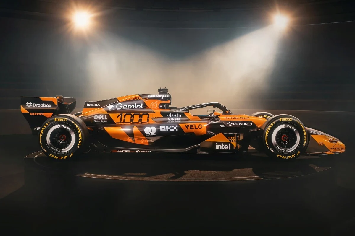 McLaren celebrates 1000th F1 GP in Monaco with special livery