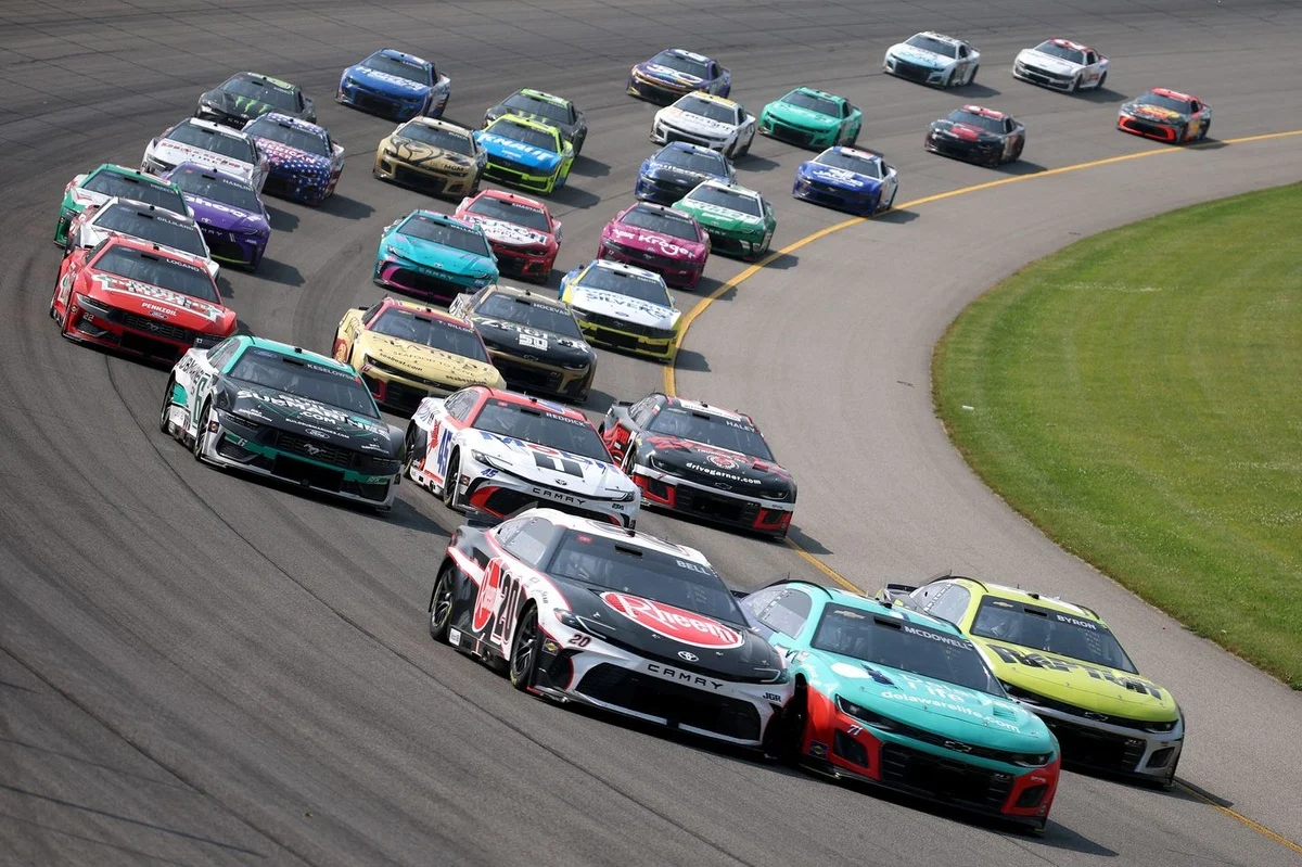 Michigan International Speedway Gears Up for NASCAR Cup Series Action as Hamlin Aims for Milestone Win