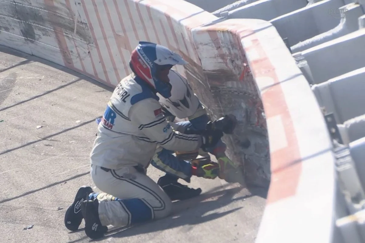 Michigan International Speedway Sees Red Flag After Devastating Elliott-Bell Collision