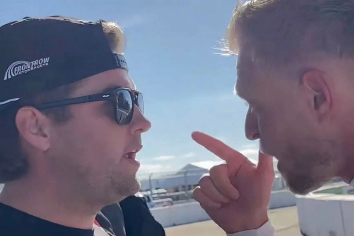 Noah Gragson reveals he nearly struck Kevin Magnussen in post-race altercation, fearing professional repercussions.