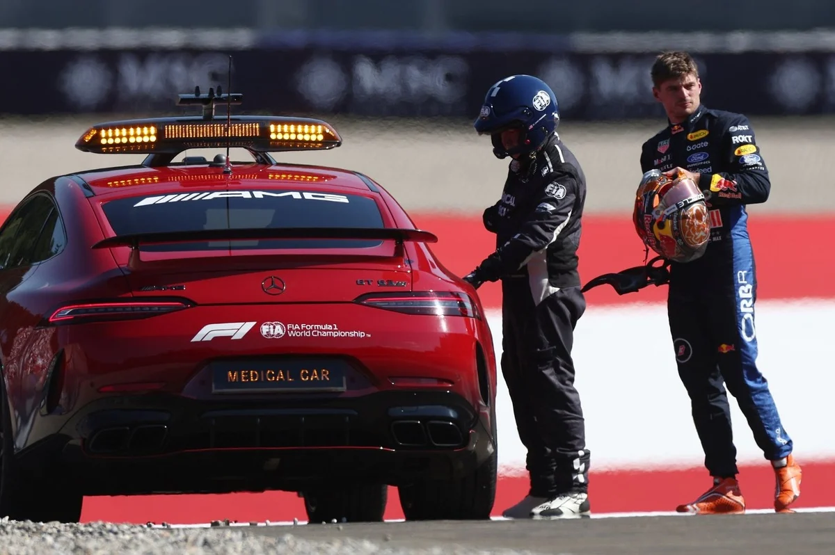 Red Bull Cites Aerodynamic Performance Loss as Cause for Verstappen’s Austrian GP Qualifying Crash, Issues Apology