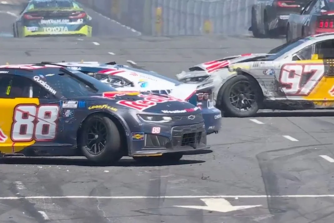 San Diego Race Rocked by Massive Restart Pileup, Ending Promising Runs for Van Gisbergen and Zilisch