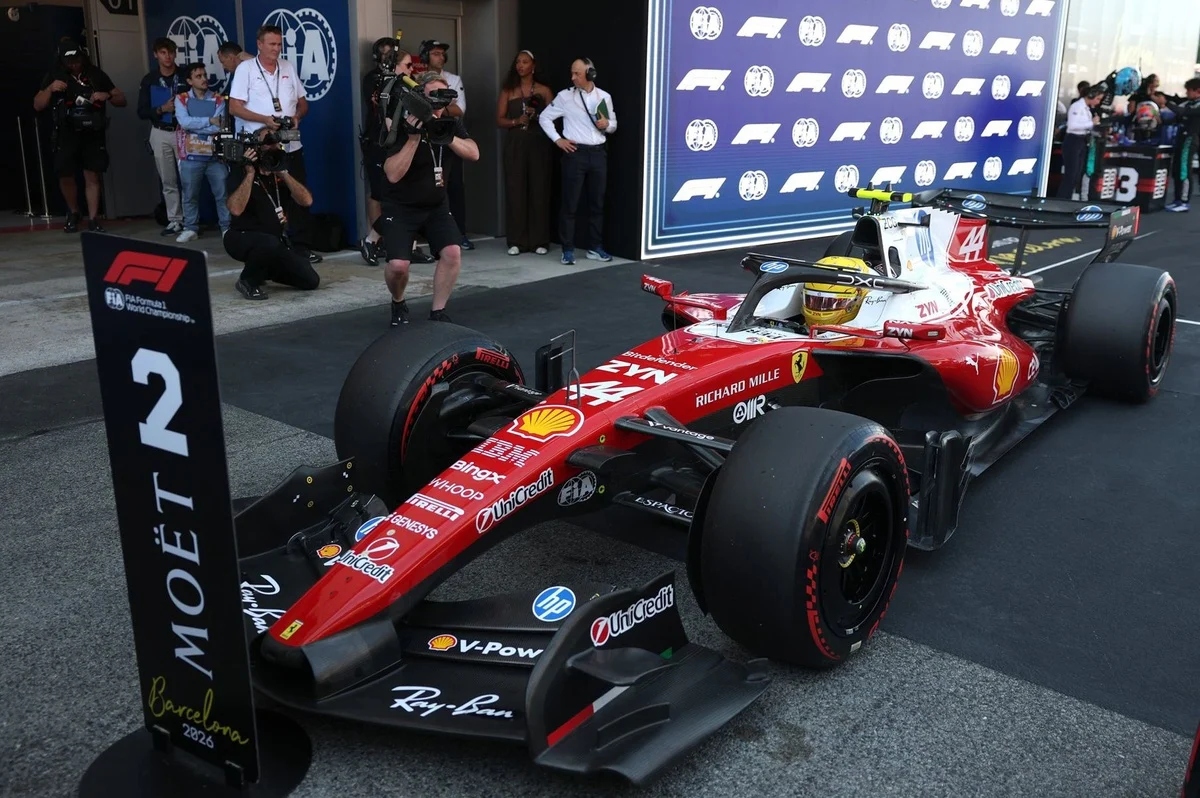 Strategic Reset Propels Hamilton to P2 for Ferrari at Spanish Grand Prix Qualifying
