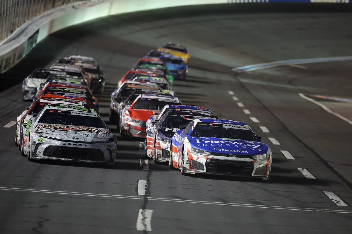 Suarez Claims Dramatic Rain-Shortened Coca-Cola 600 Victory at Charlotte