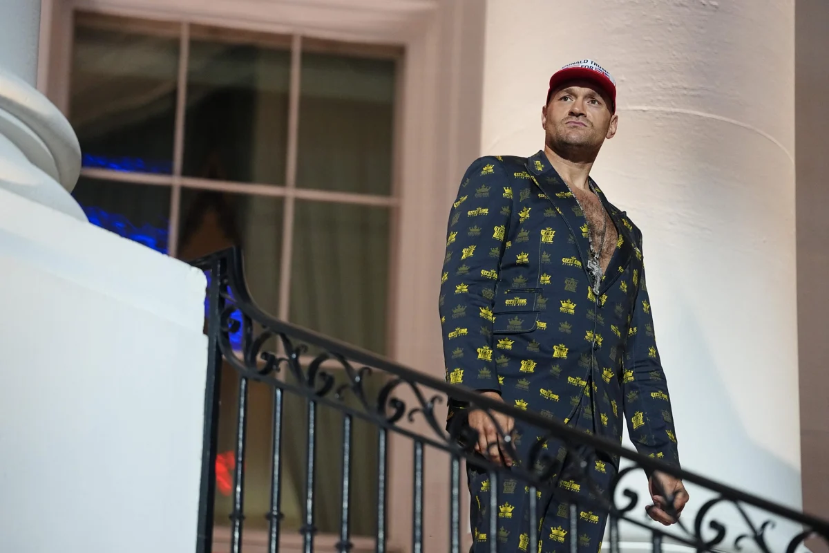 White House Spectacle: Tyson Fury’s UFC Appearance Ignites Partnership Rumours with Dana White Ahead of Potential Joshua Showdown