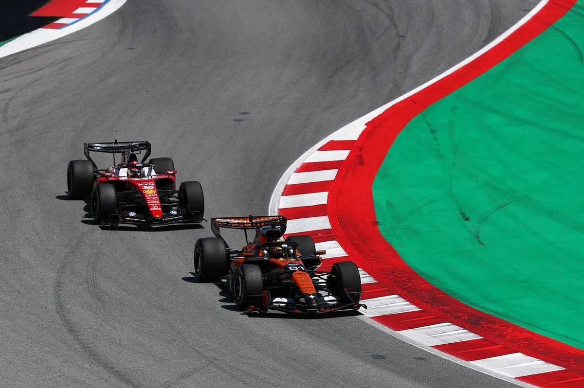 Woking Squad Pioneers Aerodynamic Innovation with Experimental Rear Wing for Austrian Grand Prix Practice