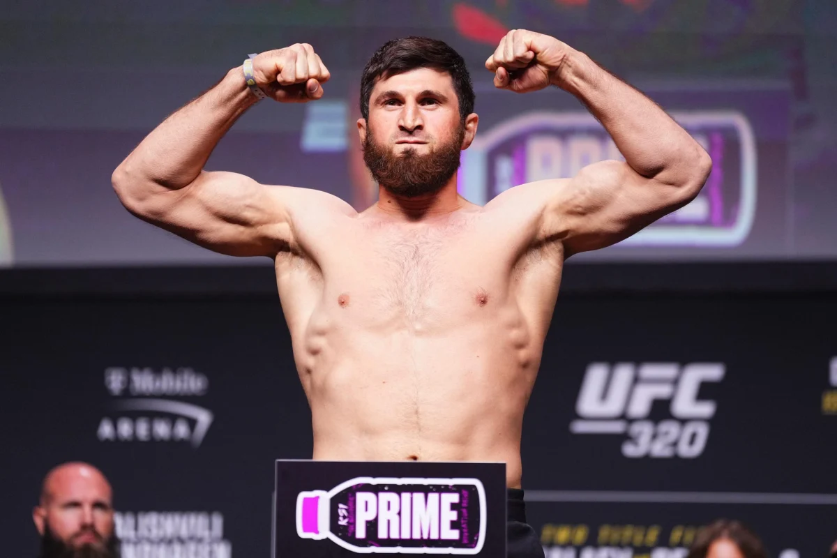 All Fighters Make Weight in Azerbaijan Ahead of UFC Abu Dhabi Showdown Featuring Ankalaev and Guskov.