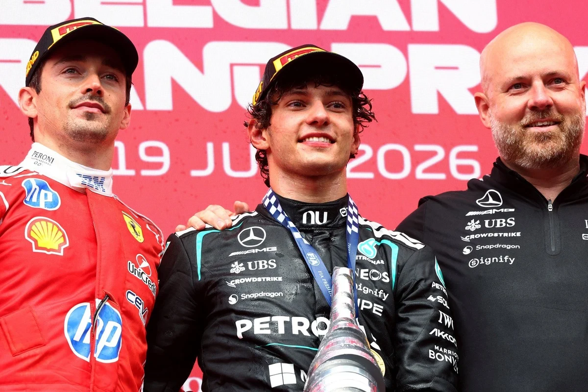 Antonelli Victorious at Spa, Enduring Relentless Pressure from Leclerc in High-Stakes Global Racing Challenge