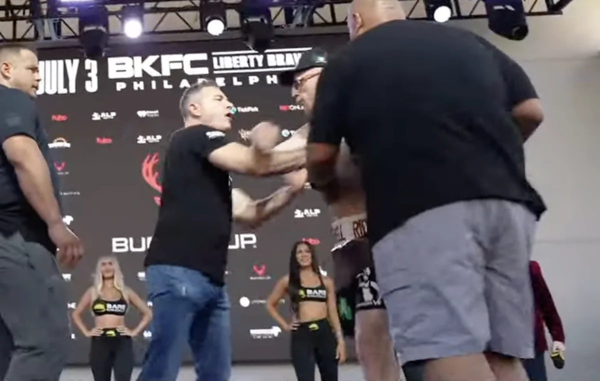 BKFC President David Feldman Intervenes Following Unsportsmanlike Conduct at Liberty Brawl Weigh-ins