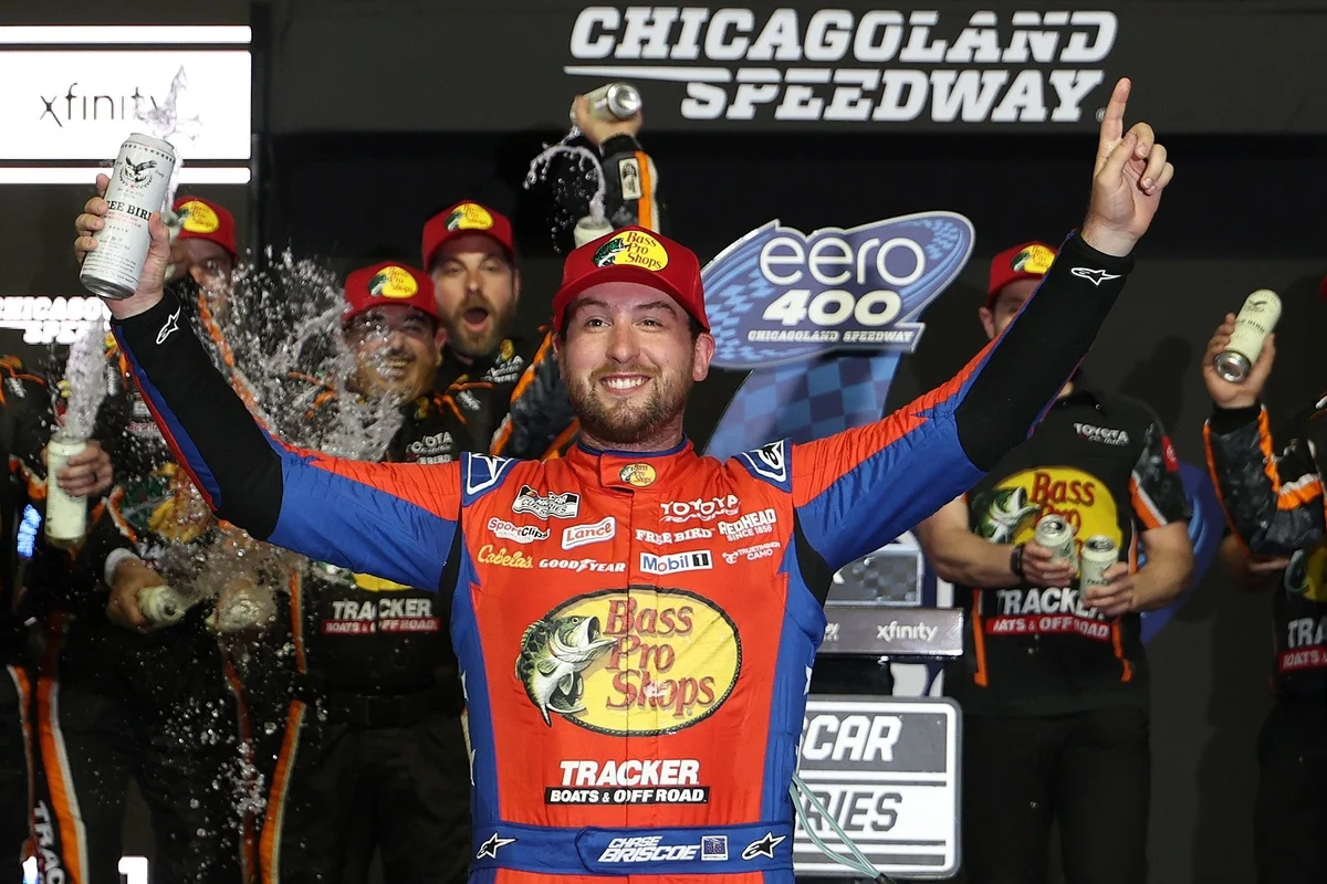 Briscoe Dominates Chicagoland Return, Secures JGR 1-2-3 Finish in Thrilling Cup Series Opener