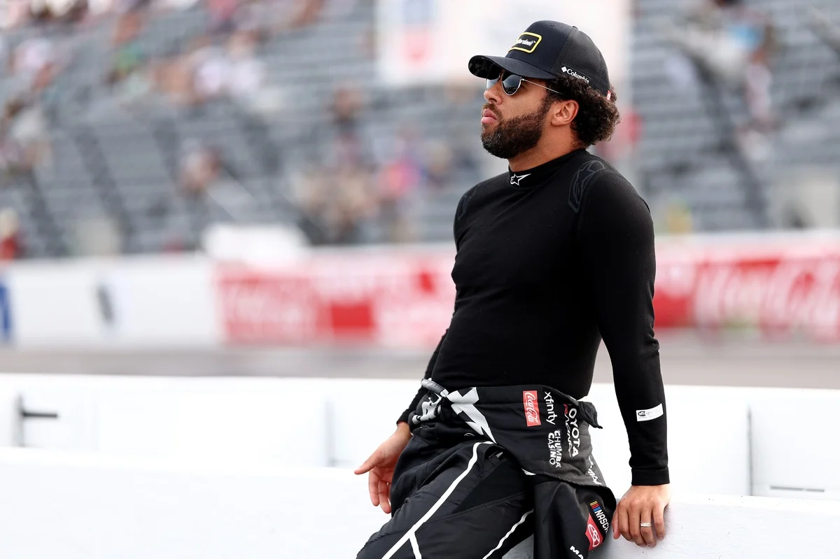 Bubba Wallace Accepts Atlanta Motor Speedway Penalty, Shifts Focus to Remainder of NASCAR Cup Series Season