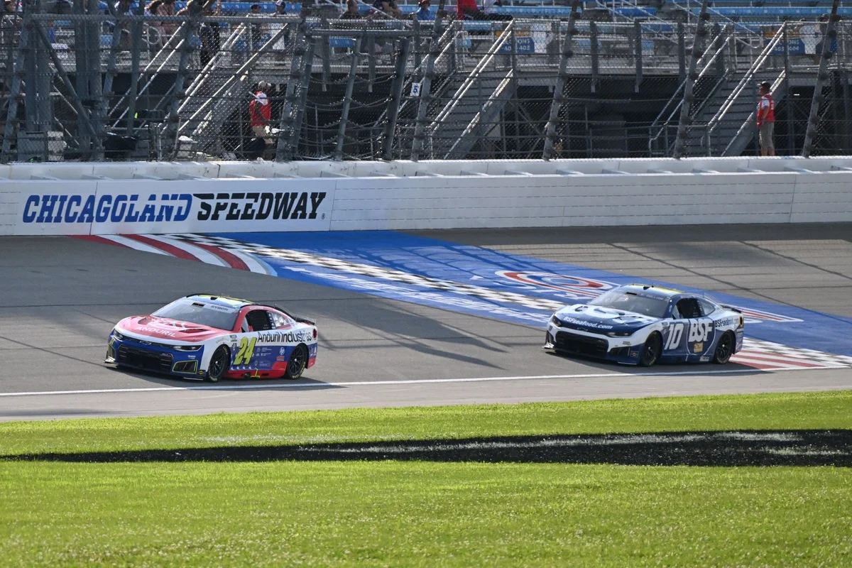 Chicagoland’s Bumpy Return: NASCAR Cup Series Drivers Navigate Familiar Yet Transformed Track