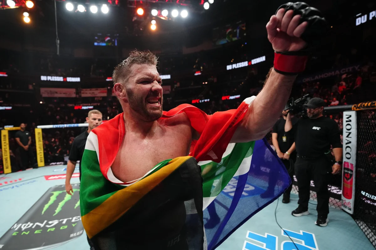 Du Plessis Dominates Usman in Oklahoma City, Eyes Middleweight Title Reclamation