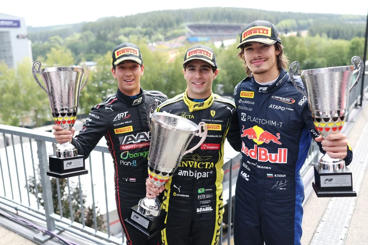 F2 2026 Title Battle Intensifies as Next Generation of F1 Talent Shines at Iconic Spa-Francorchamps