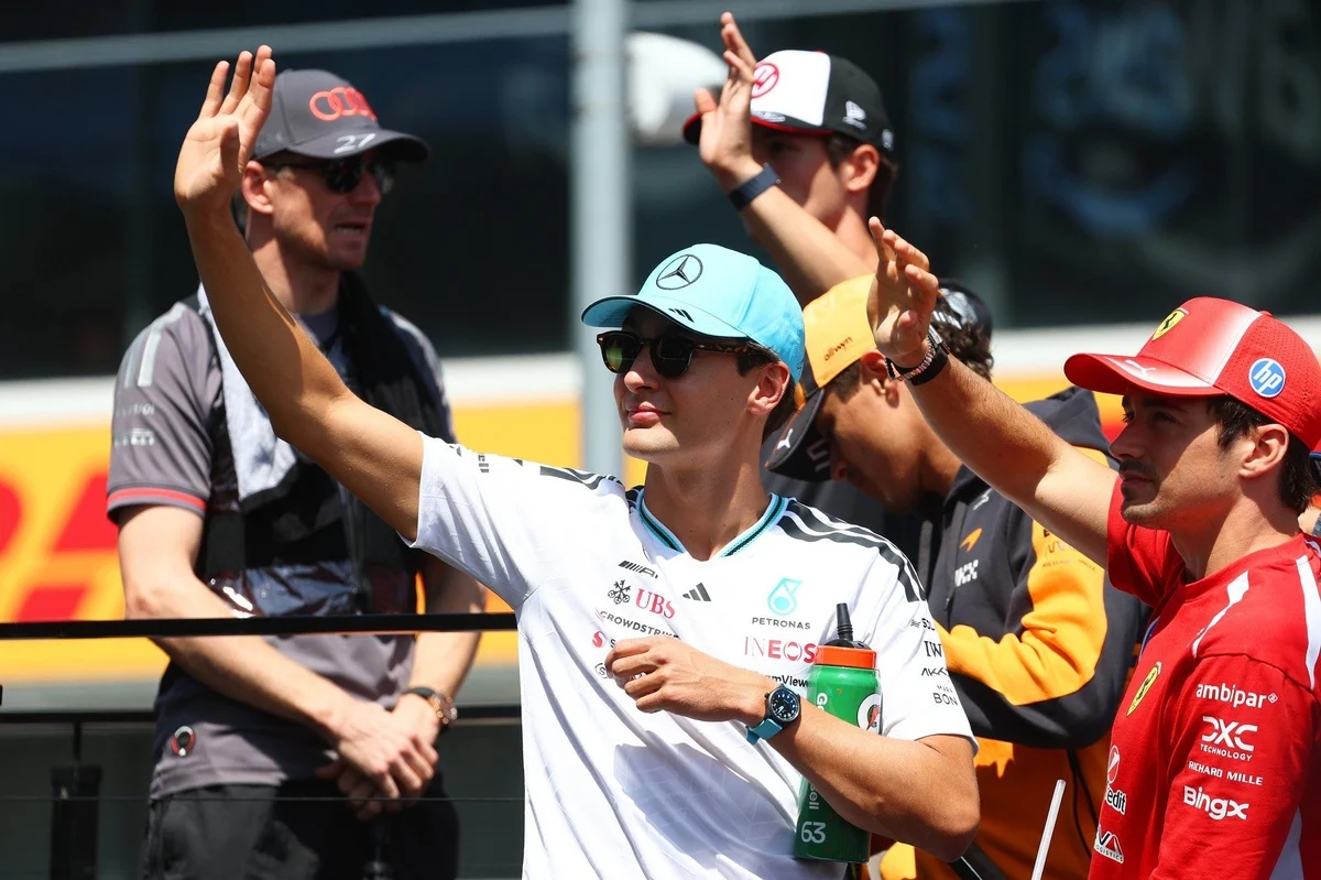 George Russell’s Mercedes Tenure Examined as 2028 Audi F1 Move Enters Speculative Discourse