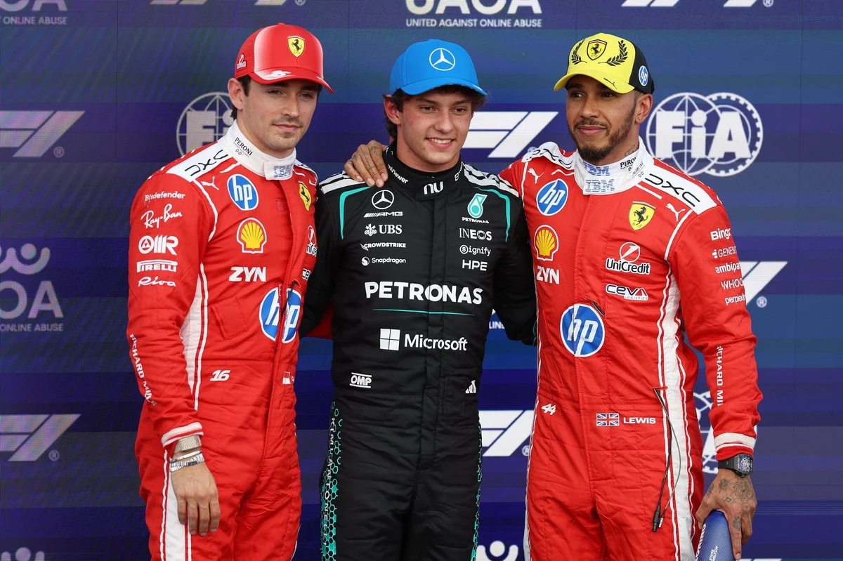 Here’s the starting grid for F1 British GP – with a new penalty