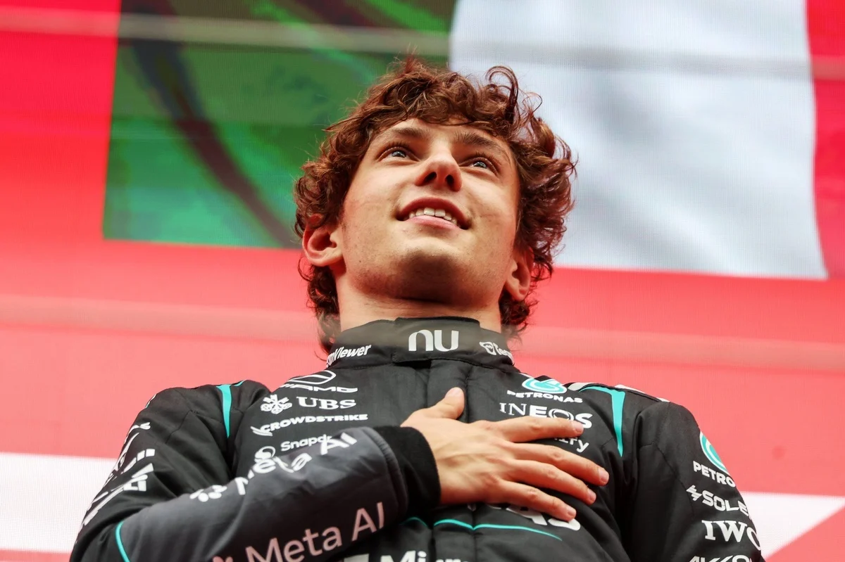 Kimi Antonelli’s Belgian Grand Prix Masterclass Sealed with Poignant Parental Dedication