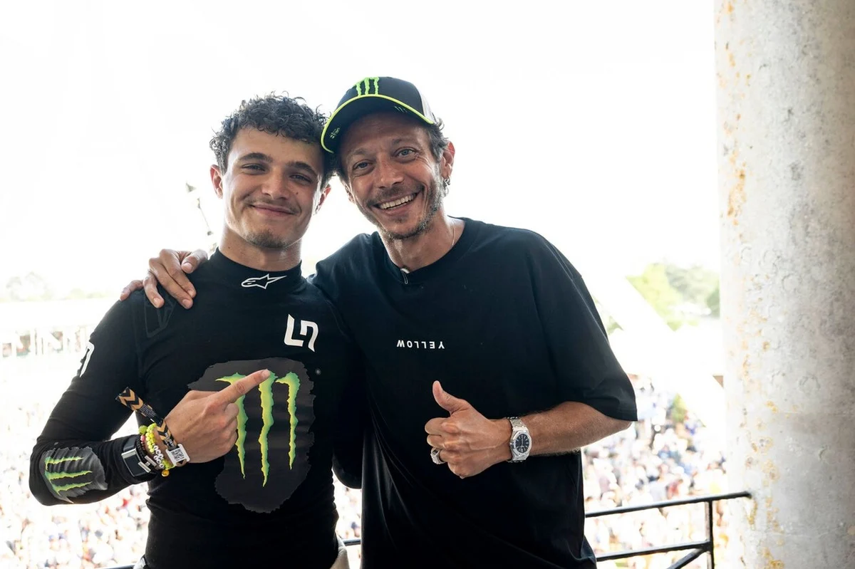 Lando Norris Targets Future Le Mans Bid with Motorsport Icon Valentino Rossi