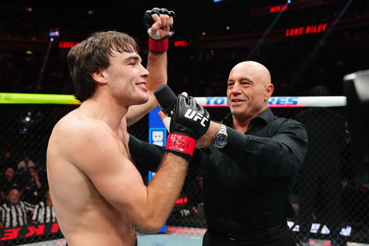 Luke Riley responds to Joe Rogan after criticism of controversial UFC 329 knockout win