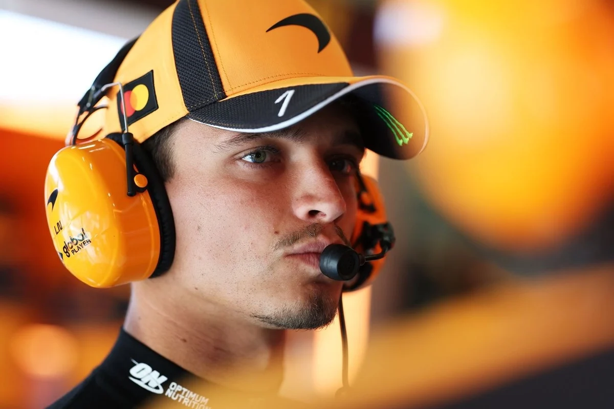 McLaren’s Lando Norris Exercises Caution After Strong Belgian Grand Prix Practice Pace