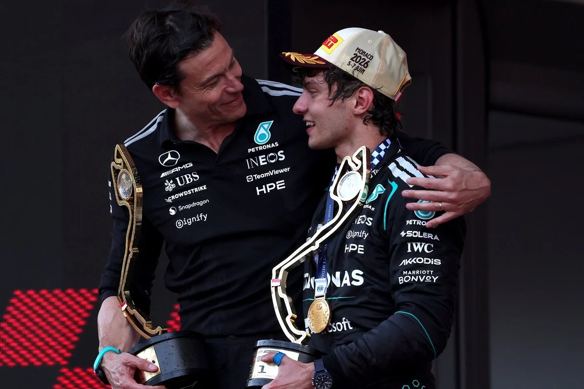 Mercedes Team Principal Toto Wolff Exercises Caution on Kimi Antonelli’s F1 Title Favouritism Amidst Robust Lead and Lingering Reliability Concerns.