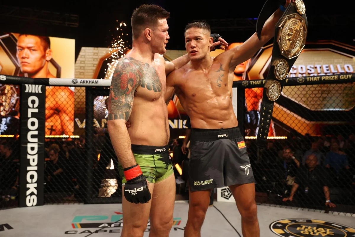 PFL Champion Costello van Steenis Issues Potent Warning to Johnny Eblen Amidst Interim Title Race