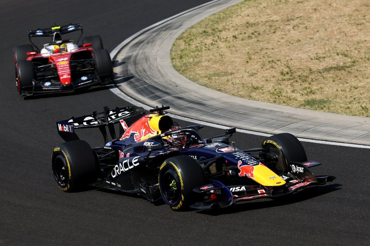 Red Bull’s Audacious Soft Tyre Gamble Secures Verstappen Second in Hungarian Grand Prix, Stuns Ferrari Strategists.