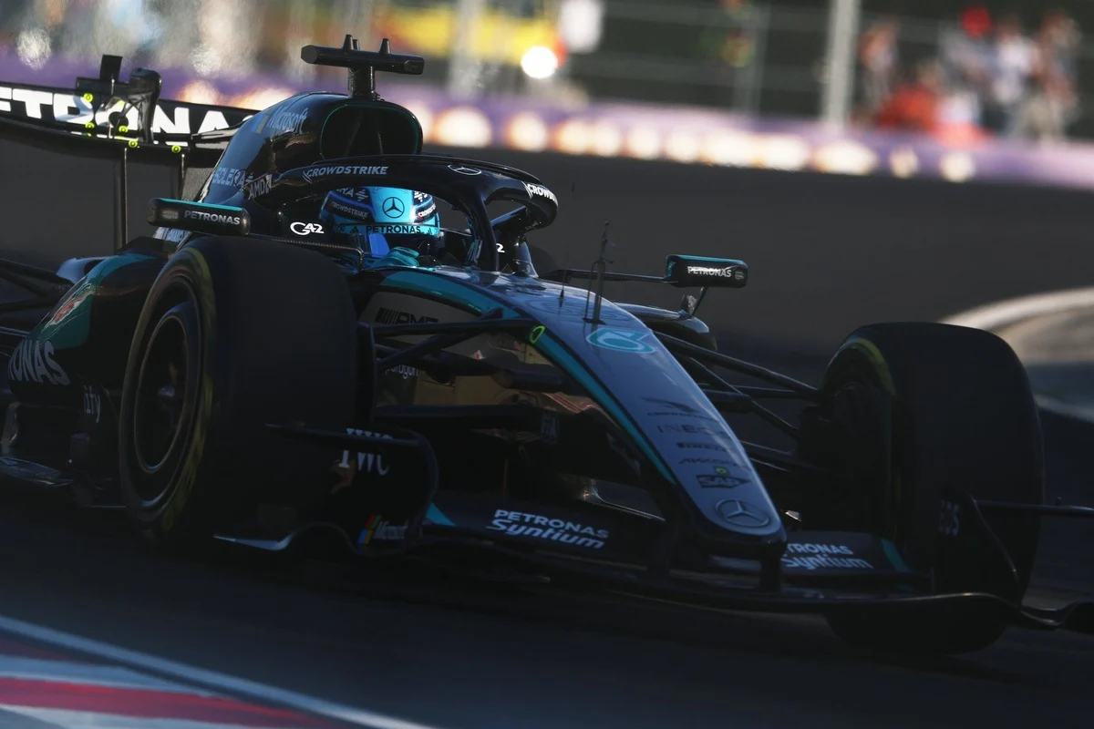 Russell’s Hungarian GP Start Undermined by Elusive Mercedes Engine Software Glitch