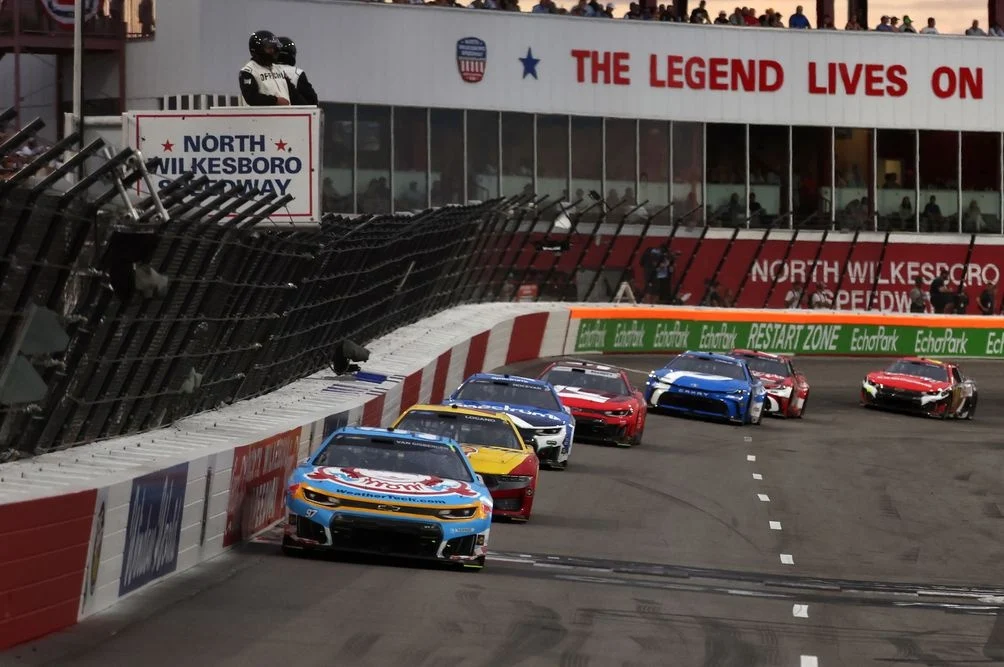 Van Gisbergen Shatters Personal Oval Lap Record Amidst North Wilkesboro Brilliance