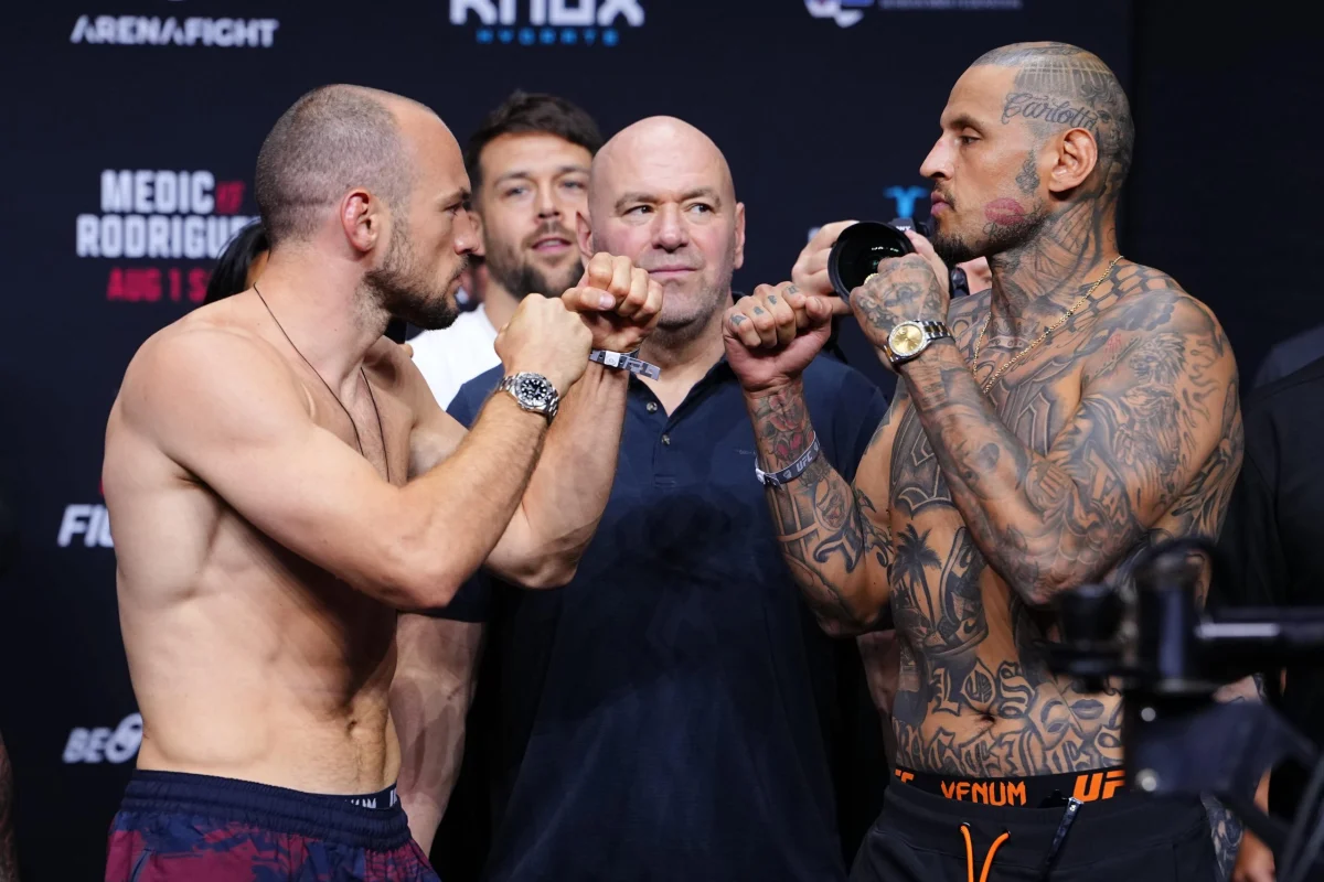 Belgrade Arena Set for High-Stakes UFC Fight Night Featuring Medic-Rodriguez Main Event