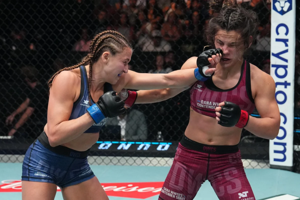 Contender Series Shocker: Alex Apodaca Delivers Historic Upset Against Heavily Favored Bella Mir