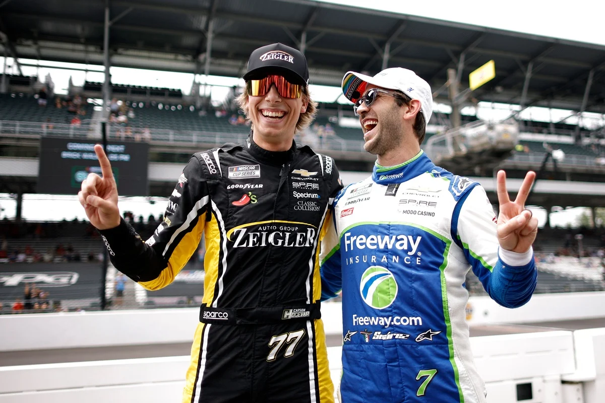 Hocevar Dominates Brickyard 400 Qualifying to Secure Coveted Pole Position